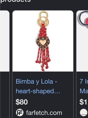 BIMBA Y LOLA KEYCHAIN